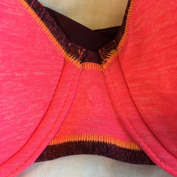 Victoria's Secret Neon Shimmer Balconet Bra, 32DD - Picture 9 of 10